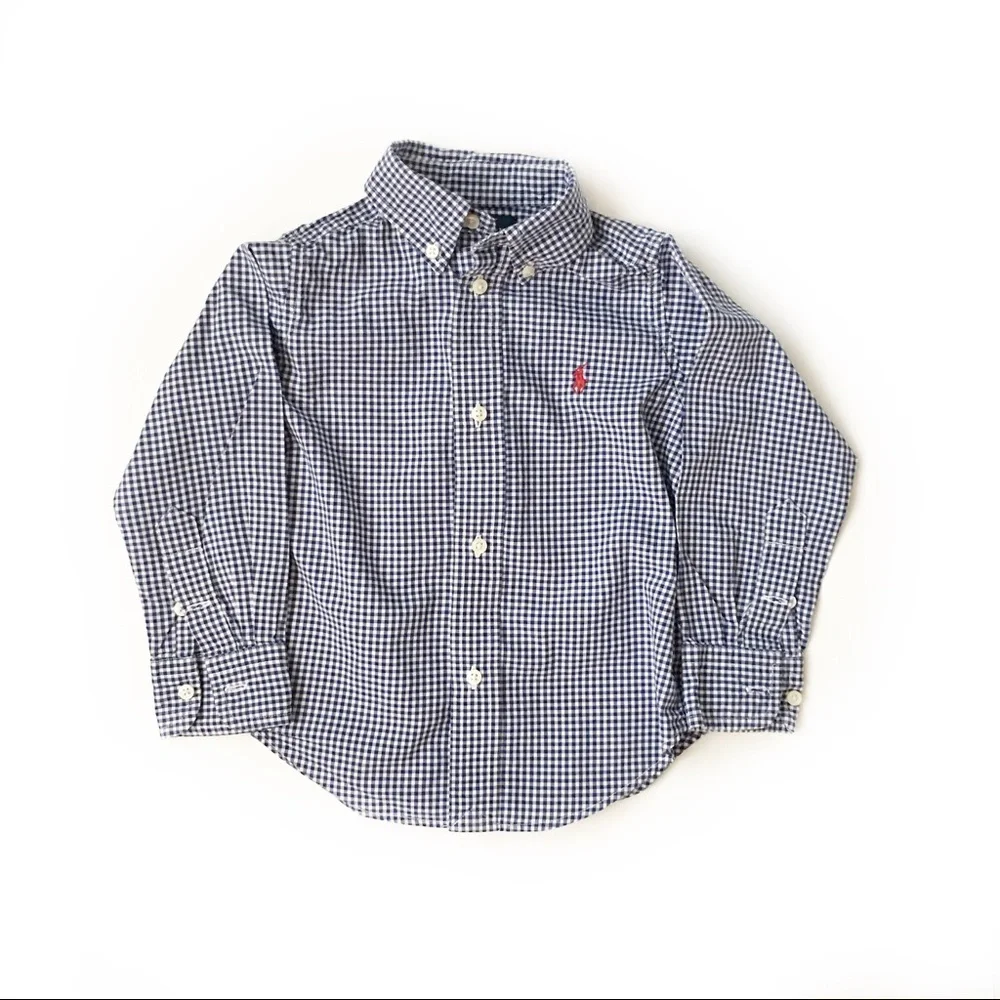 Ralph Lauren Gingham Buttoned Shirt